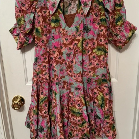 FREE PEOPLE ~ Moon Chaser Mini Dress ~ Size S - Picture 11 of 16